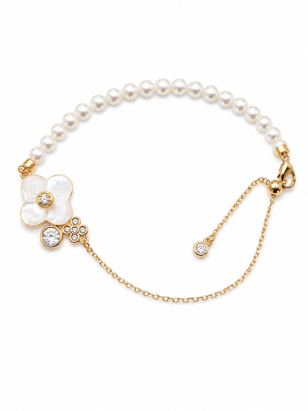 Pearl Bouquet Bracelet (#B56)